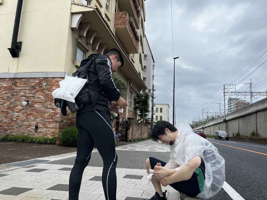 100キロウォーク道中