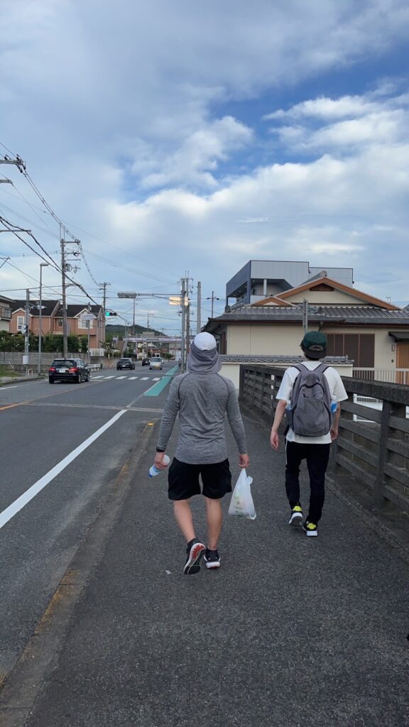 100キロウォーク道中1